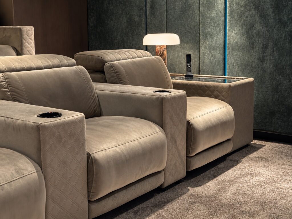 Sala de cine en casa en San Cugat 05